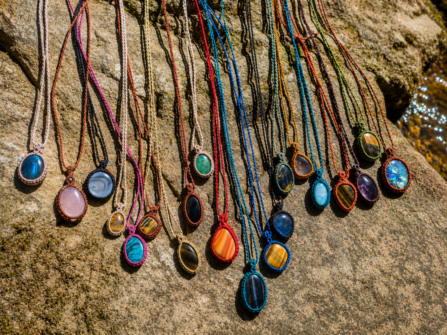 Spirit stones pendants