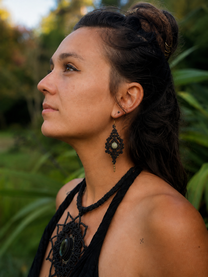Night Weaver Earrings